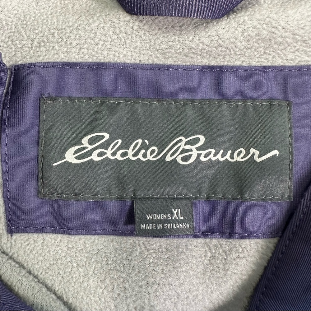 Eddie Bauer Women's Purple lightweight Water Repellent Ski Jacket - Picture 9 of 16